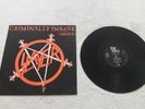 SLAYER CRIMINALLY INSANE 1987 UK 12