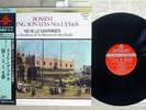 MARRINER ROSSINI STRING SONATAS LONDON KIJC 9135 Japan OBI AUDIOPHILE VINYL LP