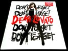 DEMI LOVATO - DON'T FORGET  WHITE RED/BLACK SPLATTERED usa VINYL LP   sold out