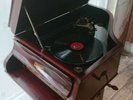 Vintage  Gramophone  grand Piano opera phone