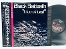 BLACK SABBATH LIVE AT LAST... OBI NEMS SP25-5009 VINYL JAPAN LP EX-/EX