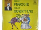 Burl Ives When Frogging Went Courting Book & 45 Record NOS Vintage. CRA 1974
