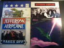 4 Jefferson Airplane LP lot, Early Flight,Takes Off,After Bathing At Baxter's,ST