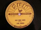 50'S ROCKABILLY CARL PERKINS Blue Suede Shoes / Honey, Don't  SUN 234  E-