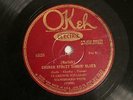 JAZZ CLARENCE WILLIAMS' WASHBOARD FOUR Church Street Sobbin' Blues OKEH 8525