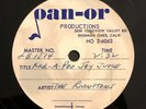 RIVINGTONS Kickapoo Joy Juice/My Reward RARE STUDIO ACETATE 1962 R&B Soul HEAR