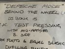 depeche mode BTW DJ Bong 15 Test Pressung