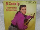 EXCELLENT PS & 45 *** ELVIS PRESLEY --- ALL SHOOK UP
