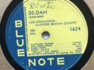 Lou Donaldson Clifford Brown Quintet 78 RPM Blue Note # 1624
