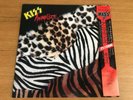 KISS ANIMALIZE JAPAN PROMO SAMPLE WHITE LABEL LP + OBI INSERT 28SA-250