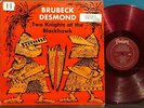BRUBECK DESMOND TWO KNIGHTS AT THE BLACKHAWK ORIG 1962 FANTASY RED VINYL LP