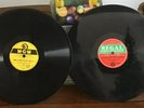Five Antique 10” 78RPM Vinyl Records