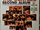 The Beatles Second Album LP G+ Vinyl Plays Well NICE Cover She Loves You Orig