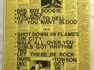 AC/DC LIVE 1979 LP VINYL ALBUM - TOWSON 10/16 PARIS 12/9 - BON SCOTT limited ed.