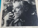 Charles Bukowski LP SIGNED + Poster Hello It's Good To Be Back Vinyl Record