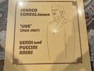 Franco Corelli , Tenere Very Rare Lo Live 1962-1967
