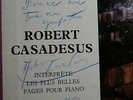 Robert Casadesus DEBUSSY/RAVEL - Philips Realites C.18 AUTOGRAPHED