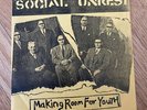 Social Unrest, Making Room For Youth, 7”, Infra Red Records, Rare, Punk Rock