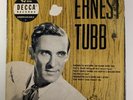Ernest Tubb Singing with Instrumental Accompaniment 45 RPM 7 Vinyl Decca Records