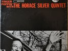 Finger Poppin with the Horace Silver Quintet Shrink LP EX Vinyl Solid Blue Label