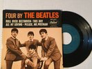 THE BEATLES FOUR BY THE BEATLES EP 45 W/ PICTURE SLEEVE VG+ CAPITOL EAP 1-2121