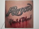 POISON - FLESH AND BLOOD - ENIGMA C1-91813 - US FIRST PRESSING LP VINYL - EX++