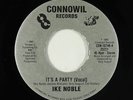 Modern Soul Boogie 45 - Ike Noble - It's A Party - Connowil - VG+ mp3