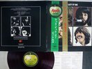 BEATLES LET IT BE APPLE AP-80189 Japan OBI RED VINYL VINYL LP