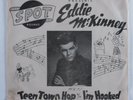 Rockabilly 45 EDDIE MCKINNEY Teen Town Hop SPOT picture sleeve HEAR