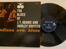 JT Adam’s & Shirley Griffith - Indiana Ave Blues - 1964 RVG Mono 1st Press (EX)