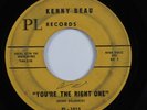 Doo Wop 45 KENNY BEAU You're The Right One PL HEAR