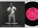 Modern Soul Funk Boogie 45 - Greg Palmer - Mysterious - LM - VG+ mp3 autograph