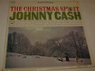 Johnny Cash The Christmas Spirit In Shrink 1st Perssing Lp Record 1963 Nm-/Nm-
