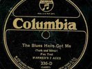 WARNER'S 7 ACES.THE BLUES HAVE GOT ME / ART KAHN.ORCHESTRA.WHO TOLD YOU?  78