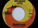 Teen Girl Group 45 SHARON MARIE Run-Around Lover CAPITOL VG++ brian wilson HEAR