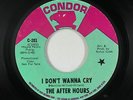 Sweet Soul 45 - After Hours - I Don't Wanna Cry - Condor - mp3 - promo