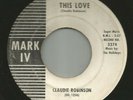 DOOWOP R&B - CLAUDIE ROBINSON  & HOLIDAYS -  THIS LOVE  -  HEAR -1962 MARK IV