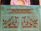 Andy Williams 1968 Christmas Seal Song 45rpm: It's the Most Wonderful Time w/PS