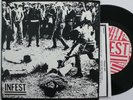 Punk Hardcore 7” / Infest S/T EP   Draw Blank DB 03   VG++ with Insert 1st Press