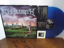 RARE Lp MEGADETH 1st UK Press YOUTHANASIA BLUE VINYL Gatefold 1994 Capitol