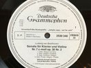 UNPLAYED DGG 2530346 WHITE TEST PRESS-BEETHOVEN-Sonate Violine,Klavier-KEMPFF