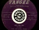 CRYSTAL RAIN Hey Ma Ma / Funeral At Dawn 45 Vangee 1969 Garage Psych Fuzz HEAR