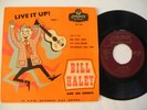 BILL HALEY Live It Up / Real Rock Drive + 2 EP 45 7