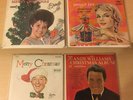 Christmas Compact Jukebox EP 33 RPM.  Mini LP's, Used (4) with Title Strips Nice