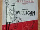 THE GERRY MULLIGAN QUARTET gene norman presents JAZZ 10
