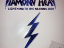 DIAMOND HEAD - Lightning To The Nations 2020 : LTD BLUE VINYL LP + PLECTRUMS NEW