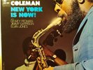 ORNETTE COLEMAN New York Is Now  BLUE NOTE LP unipak