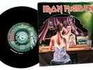 EX/EX IRON MAIDEN (1981) TWILIGHT ZONE / WRATHCHILD 7