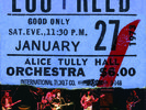 LOU REED Live At Alice Tully Hall January 27 1973 2xLP Coloured Limited NUOVO.cp