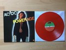AC/DC - POWERAGE -  RED COLORED VINYL LP - VERY RARE CANADIAN PRESS